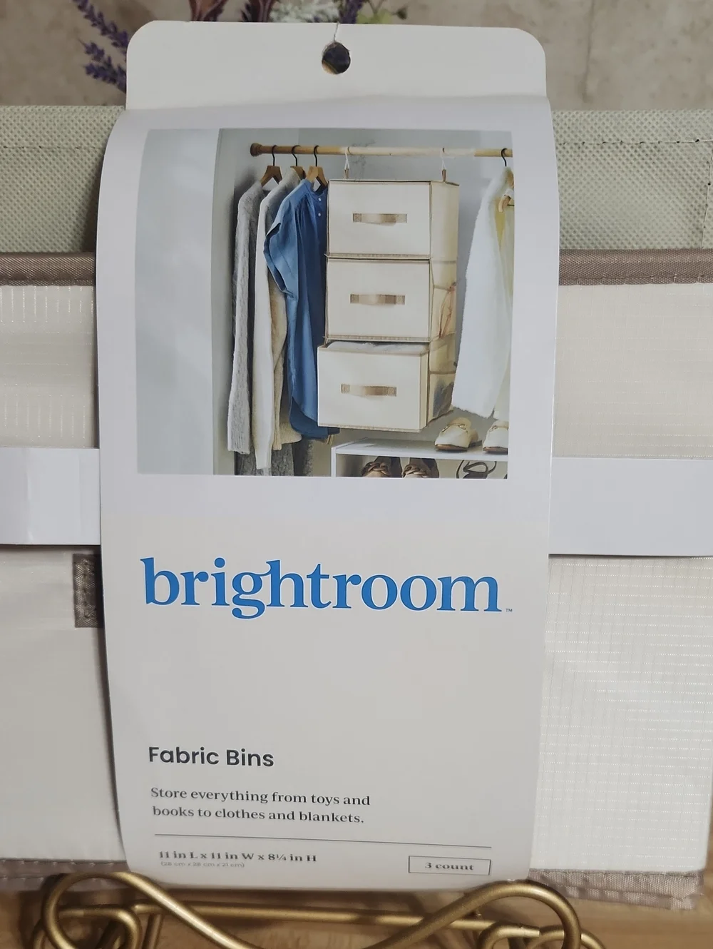 Brightroom fabric bins